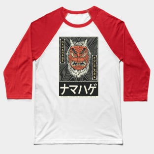 Namahage Mask Baseball T-Shirt